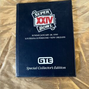 Super Bowl XXIV Special Collector's Edition Book